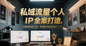 私域流量个人IP全案打造,打造特色专业个人IP,未来最值钱的是你的个人IP-聊项目