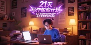 21天写作蜕变计划,从下笔困难到爆文创作,系统掌握变现方法论-聊项目