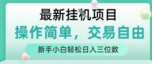 最新挂G项目,人人可上手,操作简单, 每天24小时自动运行轻松日入三位数【揭秘】-聊项目