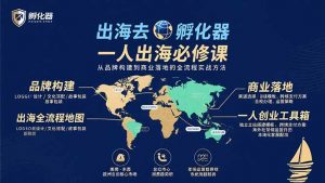 出海去 孵化器 一人出海必修课：从品牌构建到商业落地的全流程实战方法-聊项目