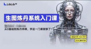 LibLibAI哩布哩布生图炼丹系统入门课，从生图到炼丹，只学这一门就够了-聊项目